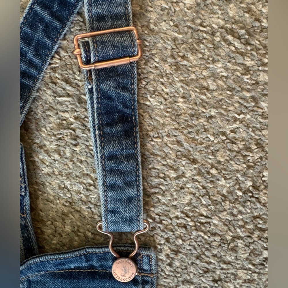 Old Navy Denim Overalls Size 4 - Picture 9 of 16